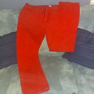 Men's ROCAWEAR🔴👖 red denim jeans